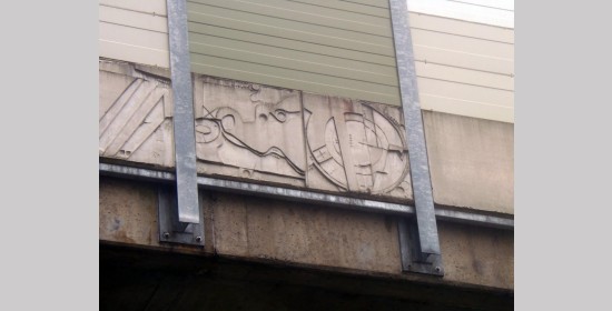 Betonreliefs Autobahnbrücke  Weißenbach - Bild 5