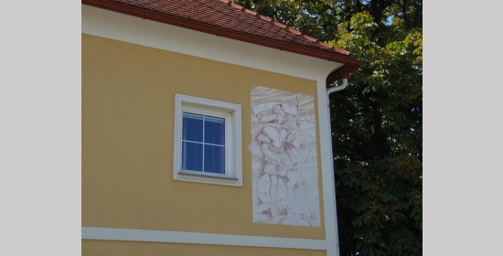 Fassadenmalerei Pöllingerwirt - Bild 1