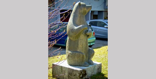 Bronzeskulptur “Bär” - Bild 4