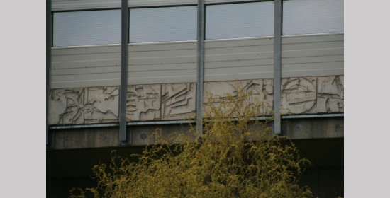 Betonreliefs Autobahnbrücke  Weißenbach - Bild 3
