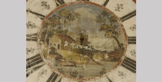 Rokokouhr Kreuzgang Stift Griffen - Bild 3