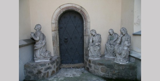 Steinfiguren Jesus am Ölberg - Bild 2